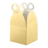 25 Pack | Metallic Gold Foil Butterfly Top Premium Party Favor Boxes#whtbkgd