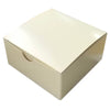 100 Pack | 4inch x 4inch x 2inch Ivory Cake Cupcake Party Favor Gift Boxes, DIY#whtbkgd