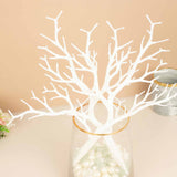10 Pack | 14inch White Artificial Manzanita Tree Branches