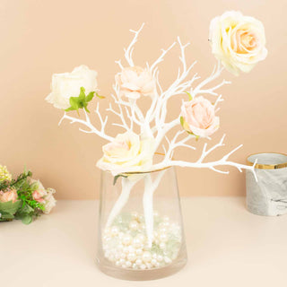 Create a Captivating Atmosphere with 14" White Artificial Manzanita Tree Branches