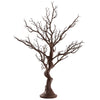 34inch Natural Manzanita Centerpiece Tree + 8 Acrylic Bead Chains#whtbkgd