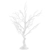 34inches White Manzanita Centerpiece Tree + 8 Acrylic Bead Chains#whtbkgd