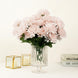 12 Bushes | Blush Rose Gold Artificial Silk Chrysanthemum Flower Bouquets