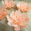 4 Pack | 16inch Blush / Rose Gold Real-Like Soft Foam Craft Daisy Flower Heads
