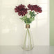 3 Stems | Burgundy 27inch Artificial Silk Chrysanthemum Bouquet Flowers