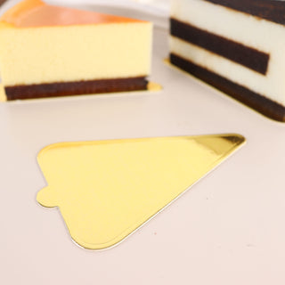 Versatile and Convenient Gold Dessert Board Bases