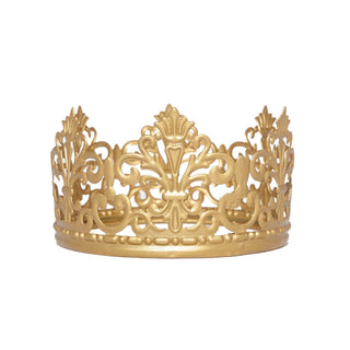Eternally Versatile Matte Gold Princess Crown