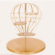 19inch Gold 4-Tier Hot Air Balloon Metal Cupcake Dessert Display Stand#whtbkgd