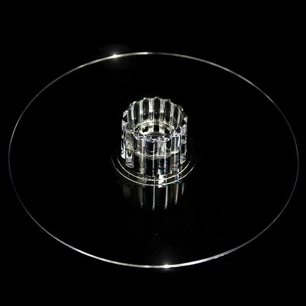 16inch Round Clear Acrylic Cake and Cupcake Display Stand Plates, DIY