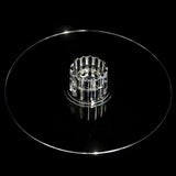 10inch Round Clear Acrylic Cake and Cupcake Display Stand Plates, DIY