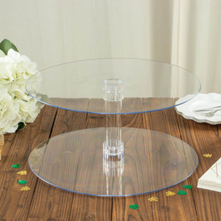 Elegant Clear Acrylic Cake Stand for Stunning Dessert Displays