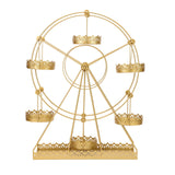 23inch Gold Metal Large Rotating Ferris Wheel Cupcake Stand Dessert Holder