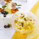 6 Pcs | Gold/White Happy Birthday Cake Topper, 4 Mini Paper Fans & Gold Confetti Balloon Decor