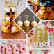 24 Pack | Glitter Gold Diamond Ring Cupcake Toppers, Party Cake Picks