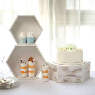 Whitewashed Wooden Display Boxes for Stylish Presentations
