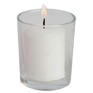 Enhance Your Event Decor with White Votive Candles and Clear Glass Votive Holders