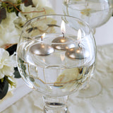 Add a Touch of Silver to Your Event with Metallic Silver Mini Disc Floating Candles