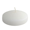 4 Pack | 3inch Classic White Disc Unscented Floating Candles, Dripless#whtbkgd