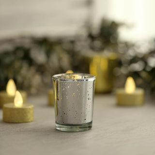 Elevate Your Décor with Silver Mercury Glass Candle Holders