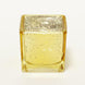 12 Pack | 2inch Square Gold Mercury Glass Candle Holders, Votive Glittered Tealight Holders#whtbkgd