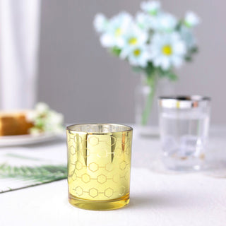 Create Unforgettable Events with Honeycomb Design Candle Holders