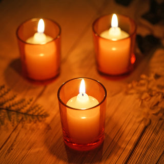 Create a Magical Atmosphere with Red Glass Votive Candle Holders