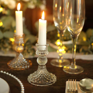 Timeless Clear Glass Candle Holders for Any Occasion