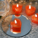 12 Pack | Mini Red Heart Shaped Tealight Candles, Valentines Decor