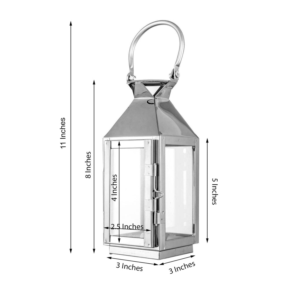 Metal Lantern Centerpieces Outdoor Candle Lanterns