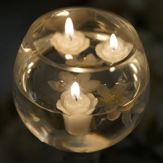Create a Stunning Gold Wedding Decor with 12 Pack Floating Candles