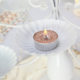 Create Unforgettable Moments with Our Metallic Rose Gold Tealight Candles