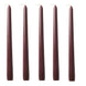 12 Pack | Burgundy 10inch Premium Wax Taper Candles, Unscented Candles#whtbkgd