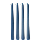 12 Pack | 10inch Navy Blue Premium Wax Taper Candles, Unscented Candles#whtbkgd