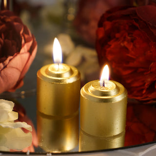 Add a Touch of Elegance with Gold Dripless Votive Candles
