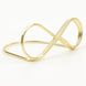 10 Pack | Gold Metal 3" Infinity Card Holder Stands, Table Number Stands, Wedding Table Place Card Menu Clips#whtbkgd