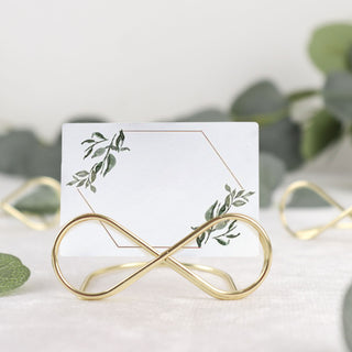 Elevate Your Event Decor with Infinity Card Holder Stands