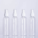 4 Pack | 4oz Leak-Proof Spray Bottles, Reusable Plastic Mini Fine Mist Sprayer