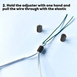 50 Pcs | Silicon Mask Buckle For Adjusting Mask Rope, Ear Loop Adjuster