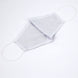 2 Ply Silver Ultra Soft 100% Organic Cotton Face Masks, Reusable Fabric Masks With Soft Ear Loops