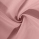 Dusty Rose Polyester Banquet Chair Cover, Reusable Stain Resistant Chair Cover