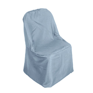 Functional and Elegant: The Reusable Dusty Blue Chair Cover