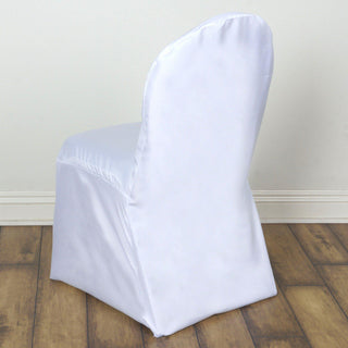 Unforgettable Occasions with the White Polyester Banquet Chair Cover