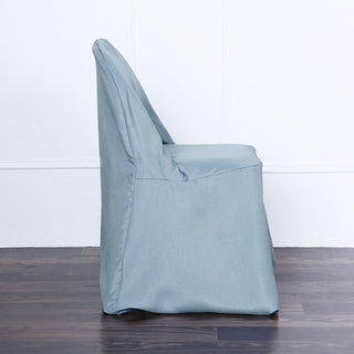 Stain-Resistant and Easy to Maintain Dusty Blue Chair Cover
