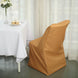 Gold Lifetime Polyester Reusable Folding Chair Cover, Durable Chair Cover
