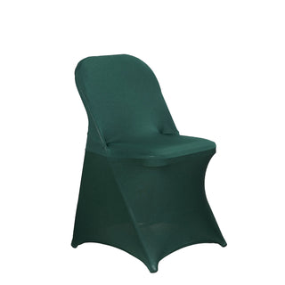 Enhance Any Occasion with the Versatile Spandex Stretch Fitted Folding Chair Cover