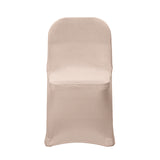 Nude Spandex Stretch Fitted Folding Chair Cover - 160 GSM
