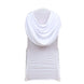 White Ruched Swag Back Spandex Fitted Banquet Chair Cover#whtbkgd