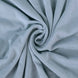Dusty Blue Spandex Stretch Fitted Banquet Slip On Chair Cover - 160 GSM