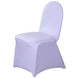 Lavender Lilac Spandex Stretch Fitted Banquet Chair Cover - 160 GSM#whtbkgd