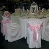 White Polyester Universal Chair Covers, Folding, Dining, Banquet & Standard Size Chair Covers